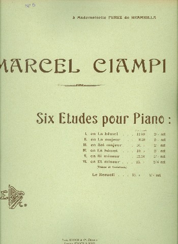 Étude en si mineur no.5