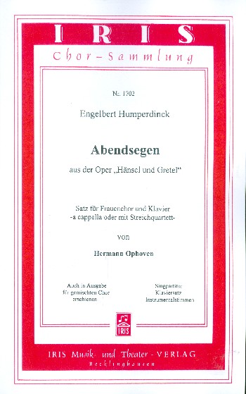 Abendsegen aus Hänsel und Gretel