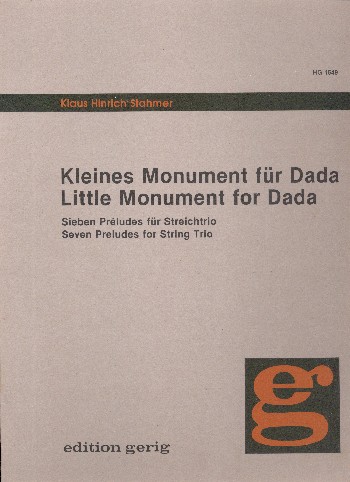Kleines Monument für Dada