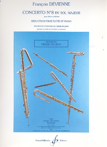 Concerto sol majeur no.8 pour flûte