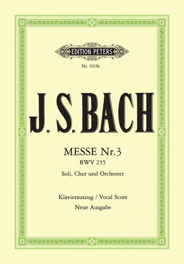 Messe g-moll Nr.3 BWV235