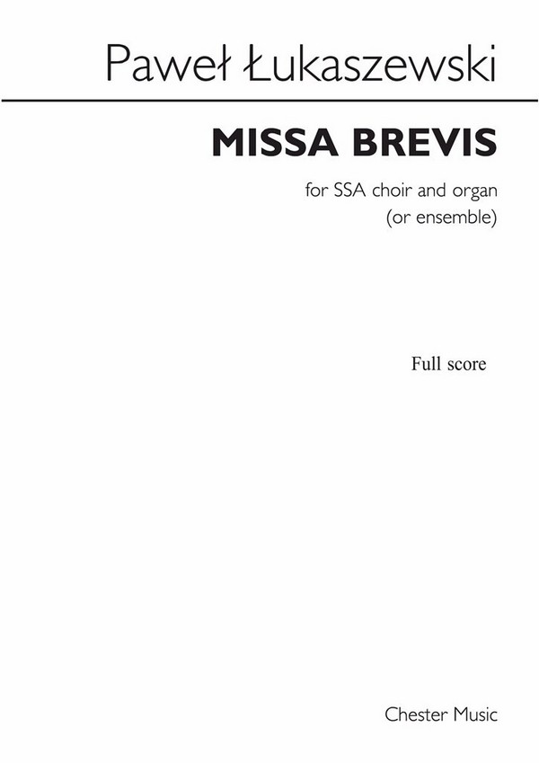 CH87043 Missa brevis
