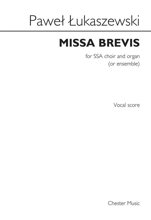CH87032 Missa brevis