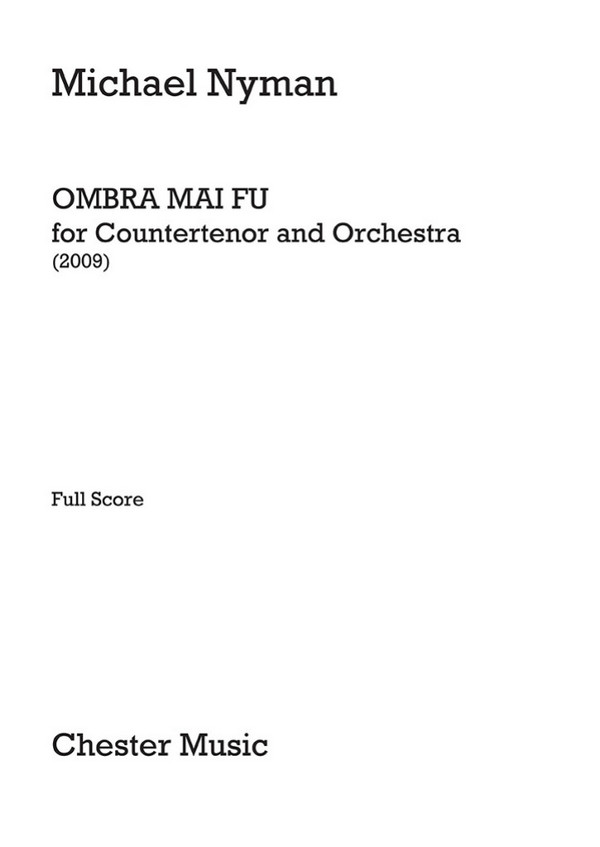 CH76109 Ombra mai fu