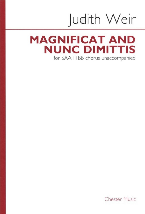 Magnificat and Nunc dimittis