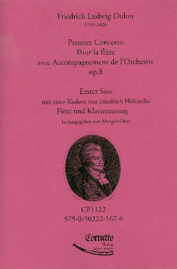 Konzert Nr.1 (1. Satz) op.8 für Flöte und Orchester
