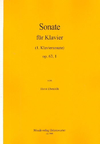 Sonate Nr.1 op.63,1