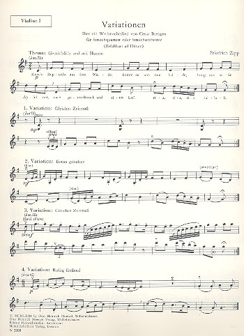 Variationen über Knecht Ruprecht