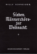 7 Männerchöre zur Weihnacht