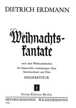 WEIHNACHTSKANTATE FUER GEMISCHTEN