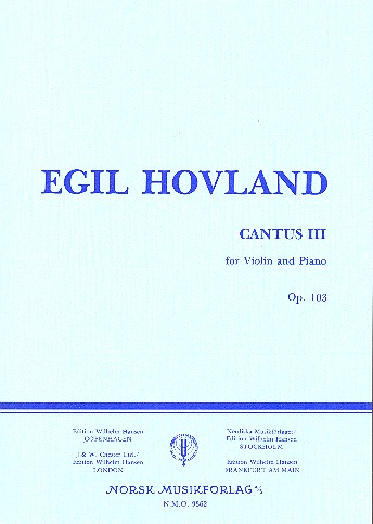 Cantus 3 op.103