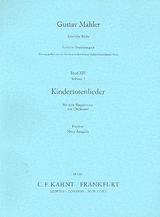 Kindertotenlieder
