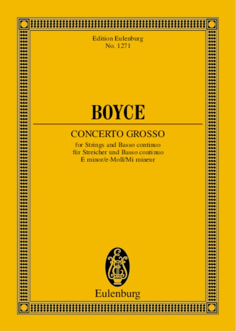 Concerto grosso e minor