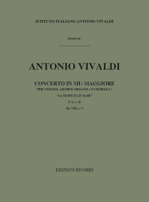 Concerto mi bemol maggiore op.8,5