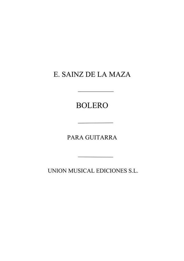Bolero para guitarra