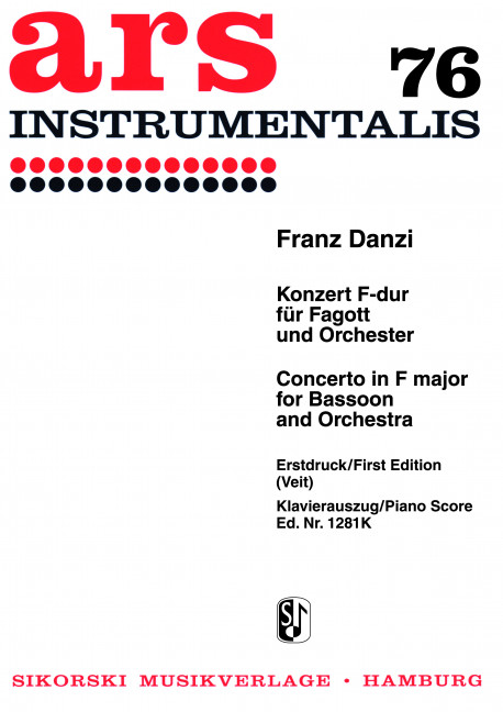 Konzert F-Dur für Fagott und