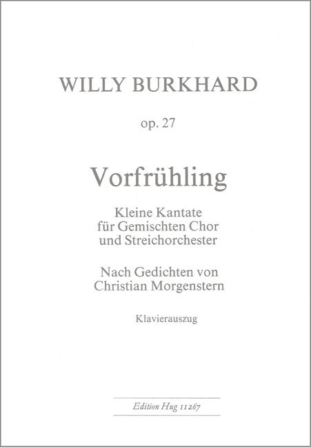 VORFRUEHLING OP.27 KLEINE KANTATE