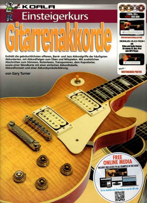 Einsteigerkurs Gitarrenakkorde (+Media-Online)