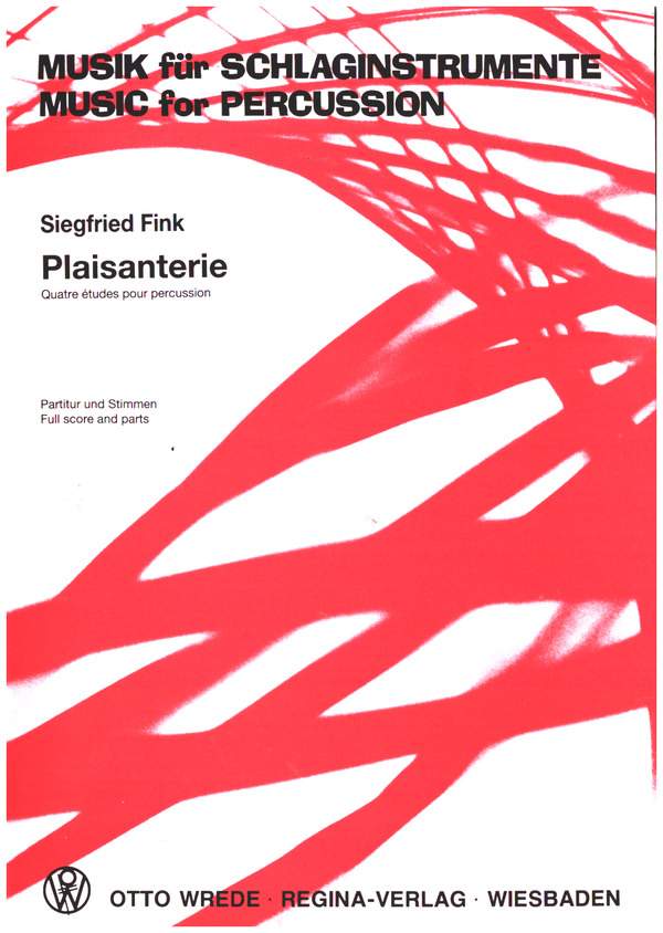 PLAISANTERIE QUATRE ETUDES POUR