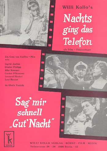 Nachts ging das Telefon   und