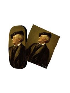 Brillenetui mit Portrait Wagner