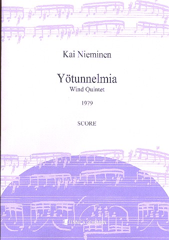Yötunnelmia for wind quintet