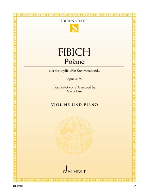 Poème aus Ein Somerabend op.41,6
