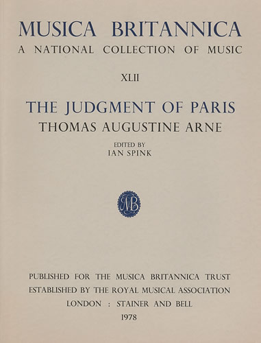 JUDGEMENT OF PARIS OPERA