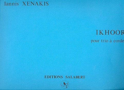 Ikhoor pour violon, alto et violoncelle