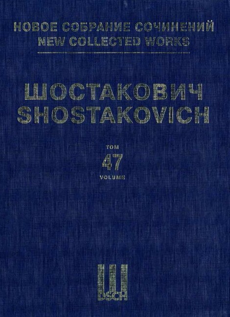 New collected Works Series 3 vol.47