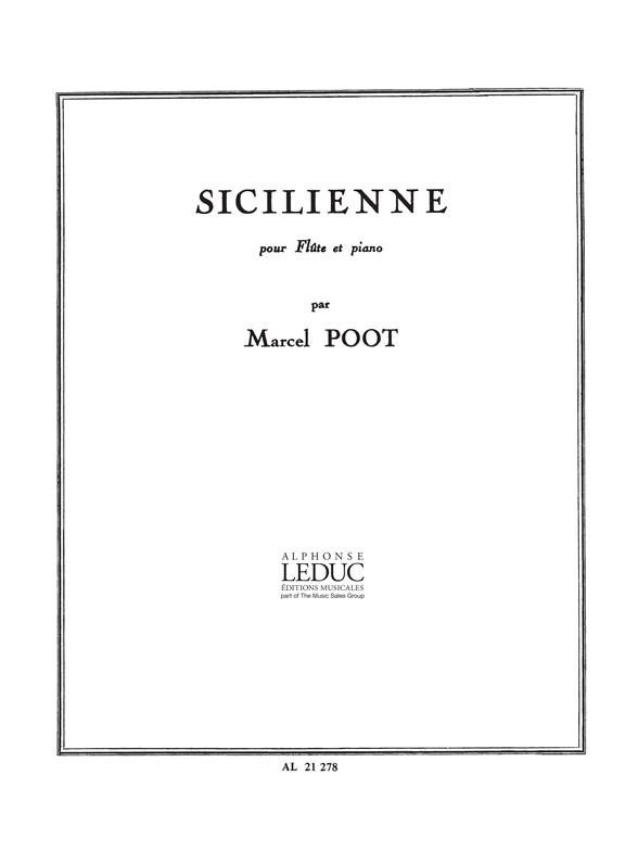 Sicilienne pour flute et piano