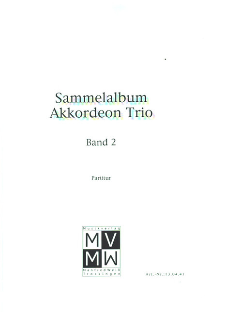 Sammelalbum Akkordeon Trio Band 2