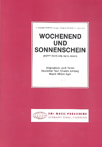 Wochenend und Sonnenschein