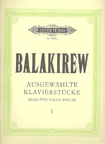 Ausgewählte Klavierstücke Band 1