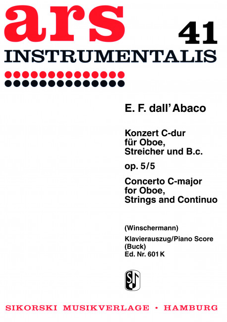 Konzert C-Dur op.5,5 für Oboe
