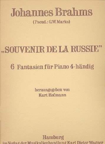 Souvenir de la Russie op.151