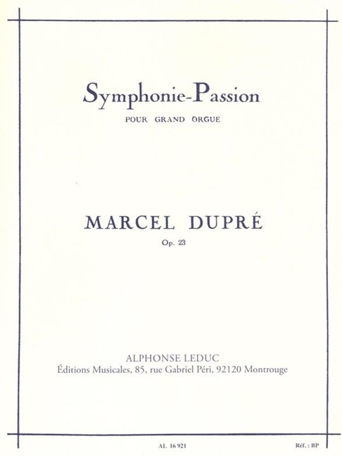 Symphonie-Passion op.23