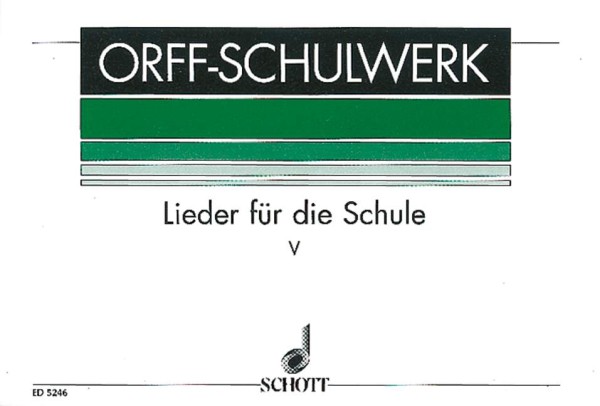 Lieder für die Schule Band 5