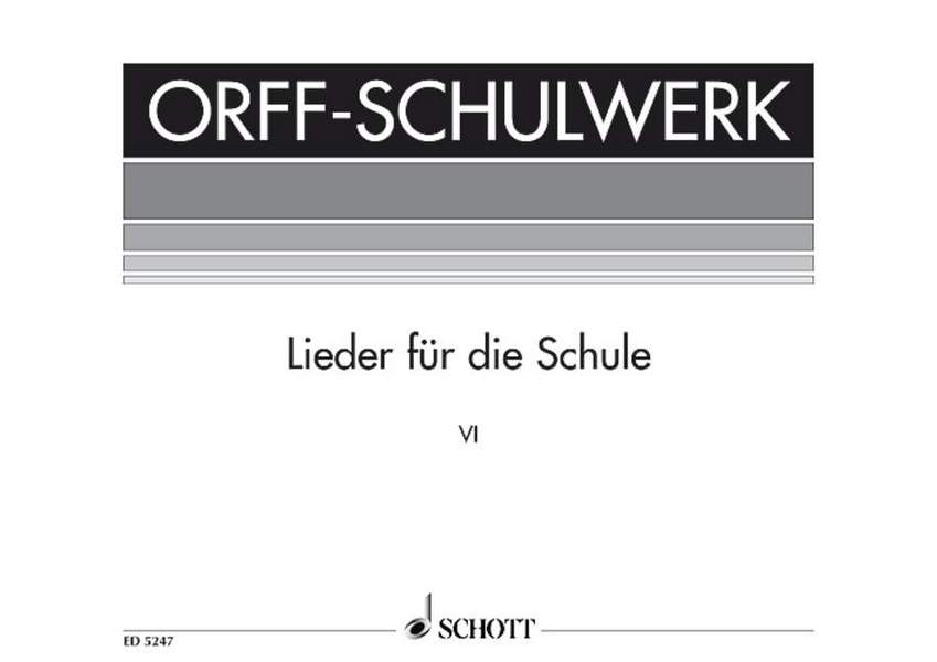 Lieder für die Schule Band 6