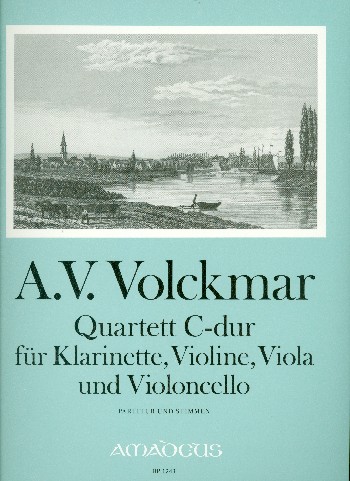Quartett  C-Dur Nr.3 für Klarinette und