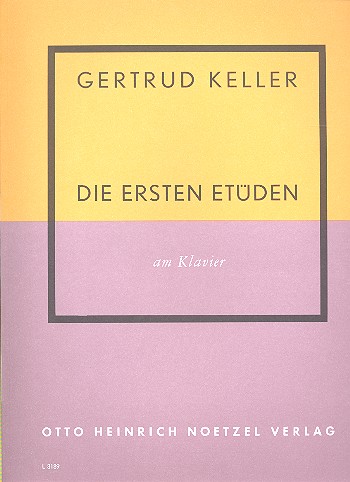 Die ersten Etüden am Klavier