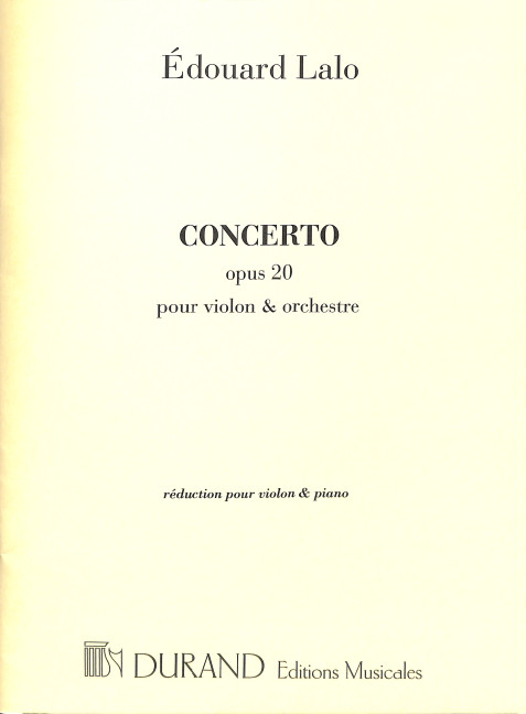 Concerto op.20 pour violon