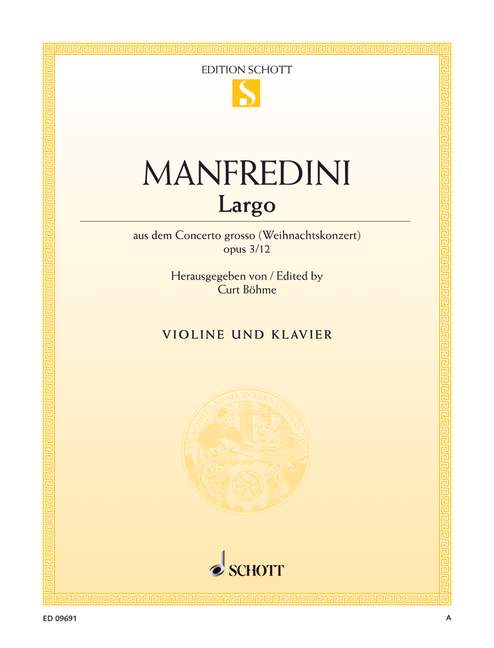 Concerto Grosso op.3,12 largo