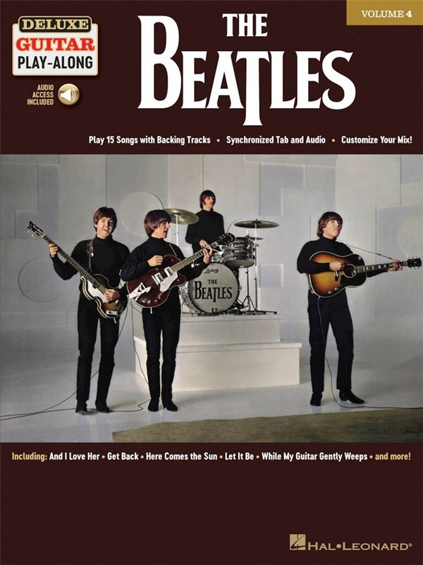 HL00244968 Deluxe Guitar Playalong vol.4 - The Beatles (+Online Audio