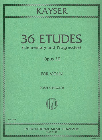 36 Studies op.20