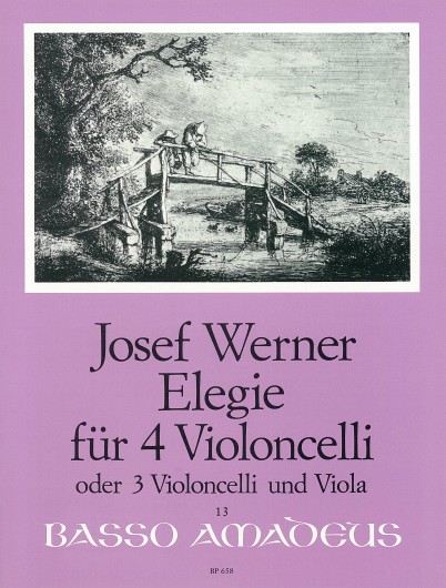 Elegie op.21 für 4 Violoncelli