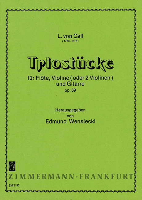 TRIOSTUECKE OP.69 FUER FLOETE,