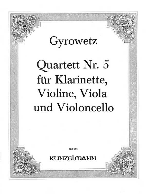 Quartett Es-Dur Nr.5
