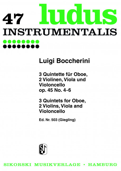 3 Quintette op. 45,4-6 für