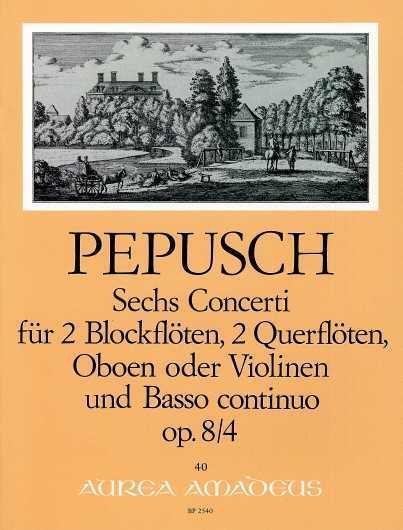 Concerto op.8,4 für 2 Blockflöten